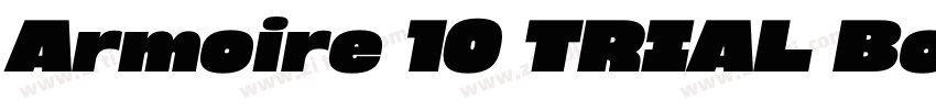 Armoire 10 TRIAL Bo字体转换